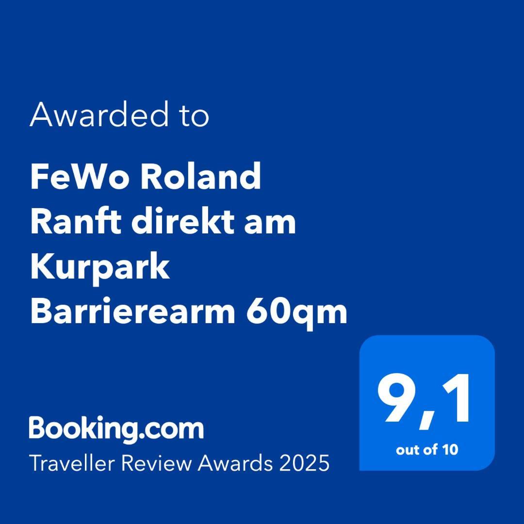 באד אלסטר Fewo Roland Ranft Direkt Am Kurpark Barrierearm 60Qm מראה חיצוני תמונה